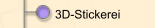 3D-Stickerei